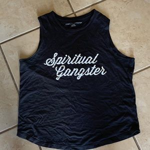 Spiritual gangster sleeveless top